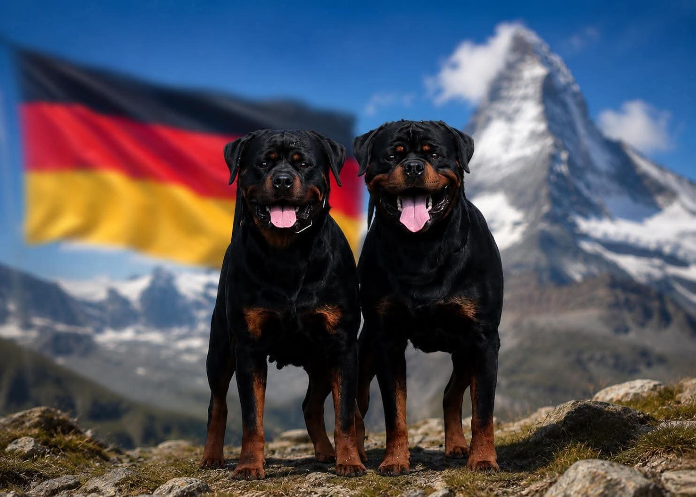 Vom Hause Matterhorn - Rottweiler - Portée née le 03/09/2026